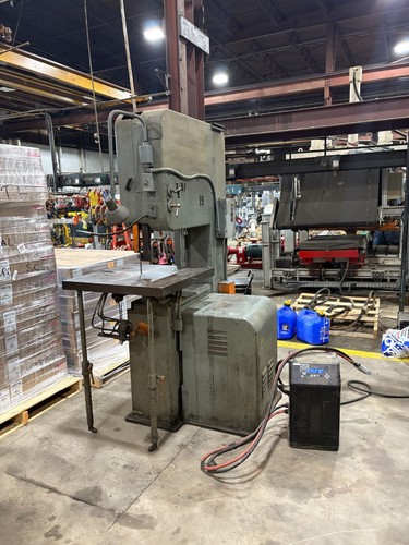 Doall vertical band saw - band,