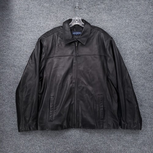 John ashford leather jacket - ashford,
