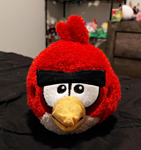 Angry birds red bird stuffed - angry,