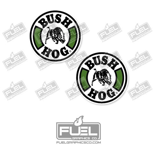 Bush hog premium vinyl - vinyl, decal