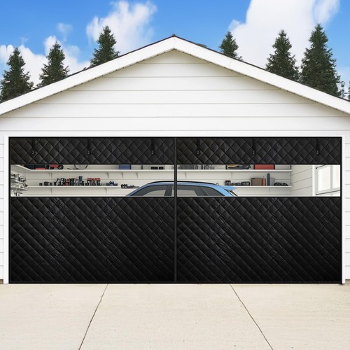 16x7ft garage door - garage, insulated
