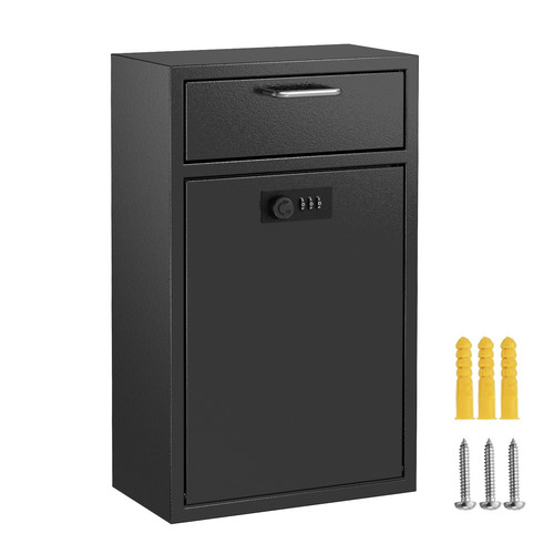 Wall mount mailbox - mount, key