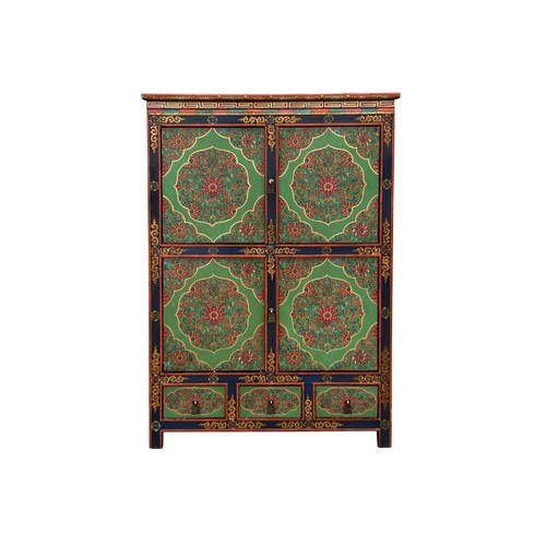 Tibetan style lotus green - style,