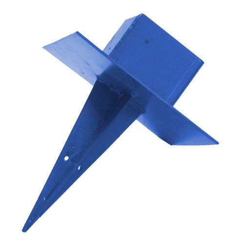 Steel pump jack pole anchor - pump,