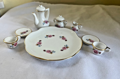 Miniature porcelain tea - miniature, 10