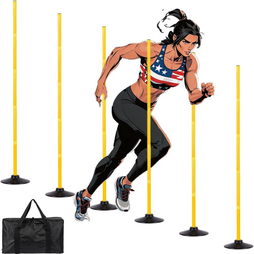 Agility training poles - agility,