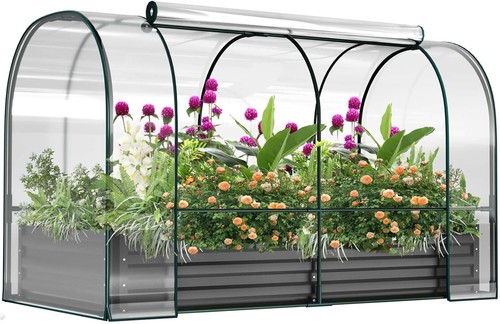 Slsy galvanized raised garden - raised,