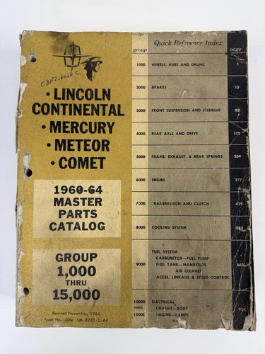 1960 lincoln continental - -,