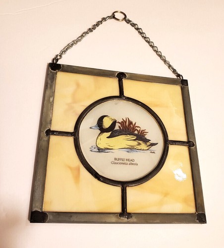 Vintage stained glass window - ,