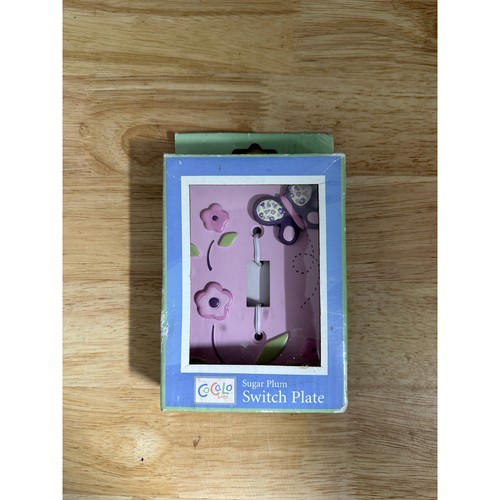 Sugar plum switch plate - switch, nib