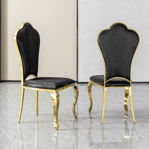 Accent dining chairs - of, 2