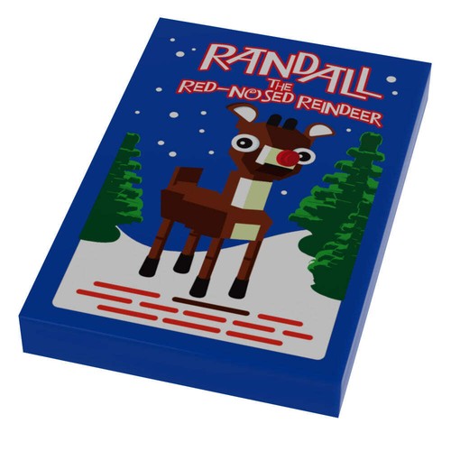 Red nosed reindeer - red-nosed, christmas