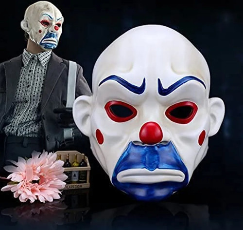 Joker bank robber - resin, mask