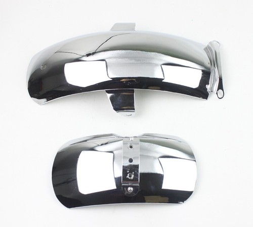 Chrome iron front rear - rear, fenders