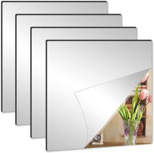 Acrylic mirror tiles 8x8 - mirror, in