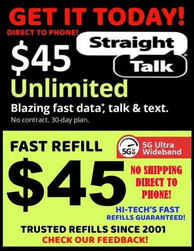 Straight talk top up - talk,