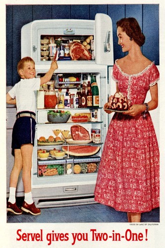 Servel refrigerator poster - servel,