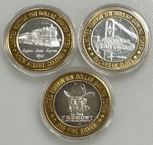Las vegas silver gaming - vegas, $10