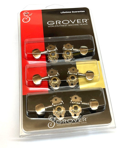Grover nickel round button - nickel,