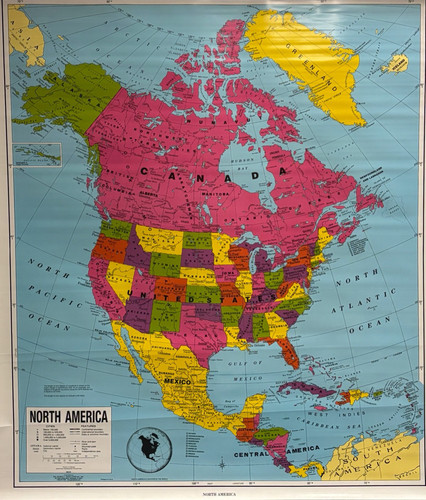 Pull down school maps - down,
