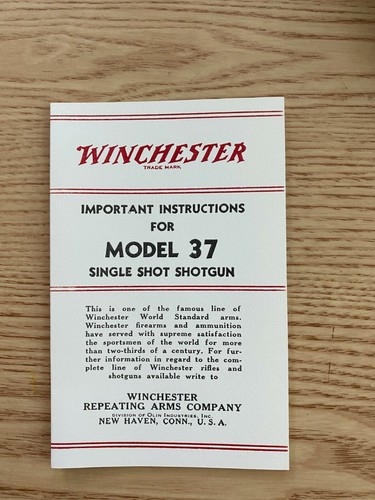 Winchester model single - winchester,