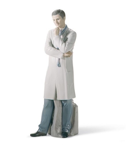 Lladro male doctor - lladro,