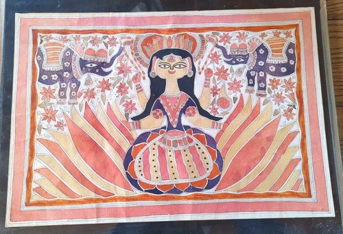 Vintage kalamkari hand - vintage,