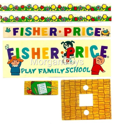 Vintage fisher price - fisher-price, school