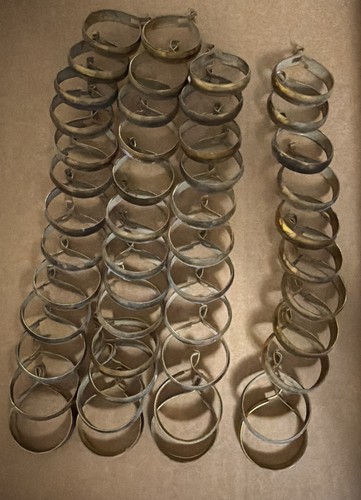 Vintage brass finish 4 - brass, 1-1/4"