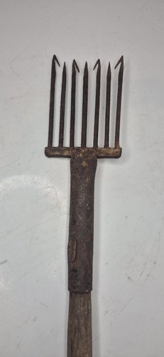 Antique hand forged iron - forged,