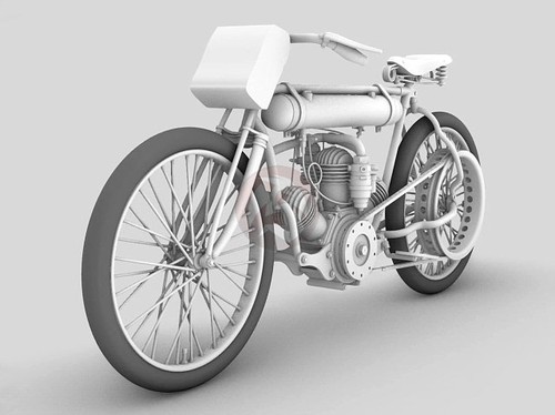Cix models 75mm anzani - 1/24,