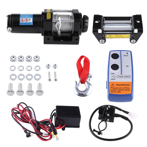 4000lb electric winch 12v - electric,
