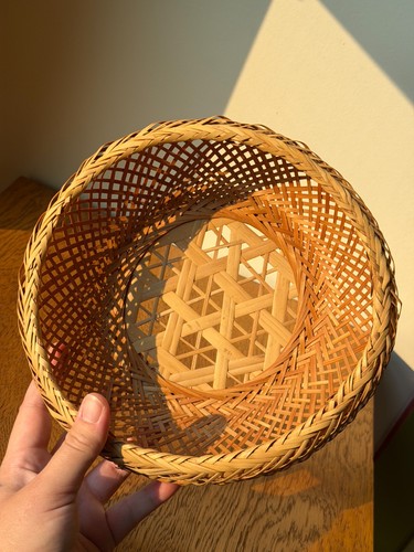 Vintage woven wicker - vintage,