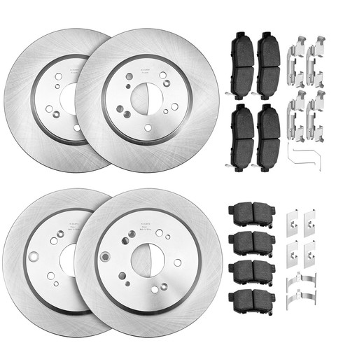 Awd front and - rear, rotors