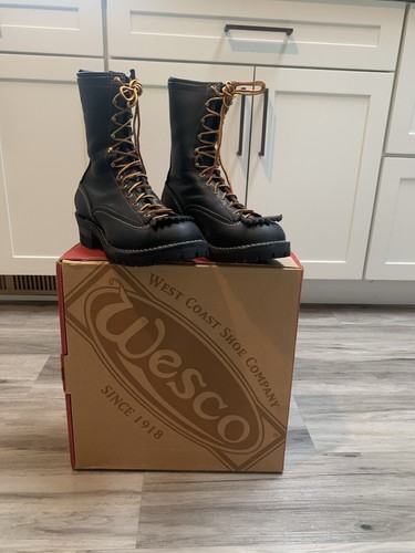 Wesco jobmaster black boots - jobmaster,