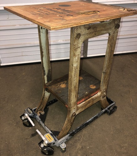 Vtg cast iron stand - was, being