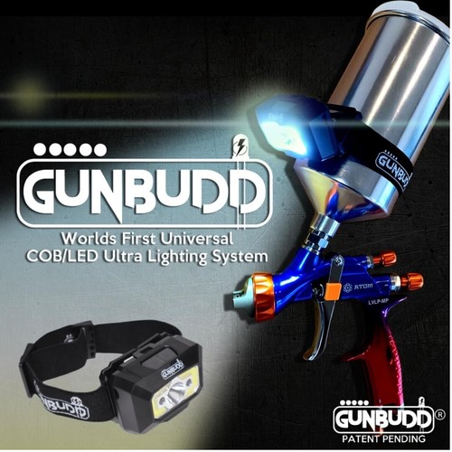 Gunbudd spray gun led - spray,