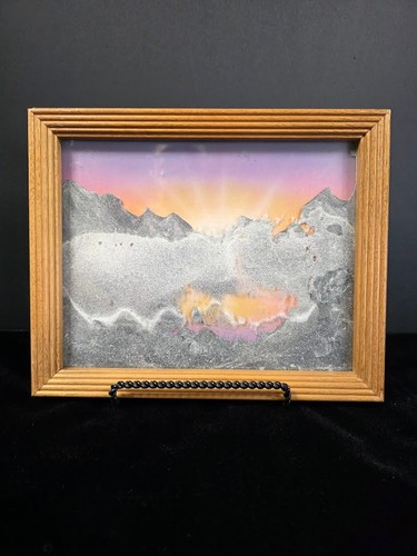 Moving sand art - art, picture