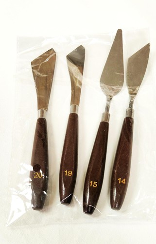 Painting knife set - 4, pieces