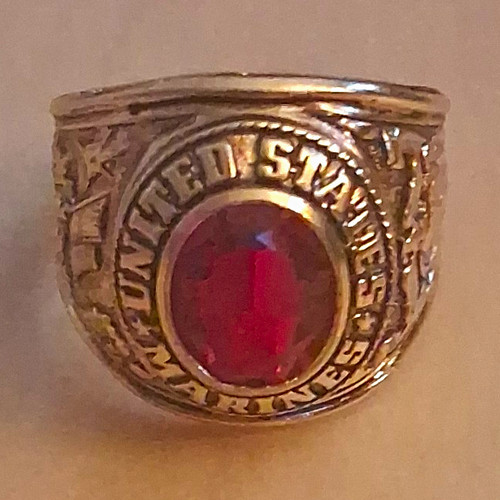 Men marine corp ring - marine, 12