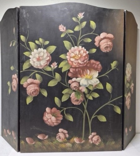 Vintage hand painted wood - vintage,