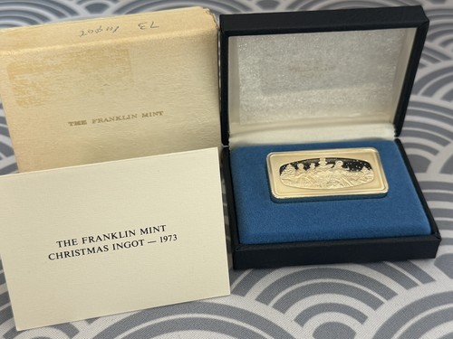 1973 franklin mint christmas - 1973,