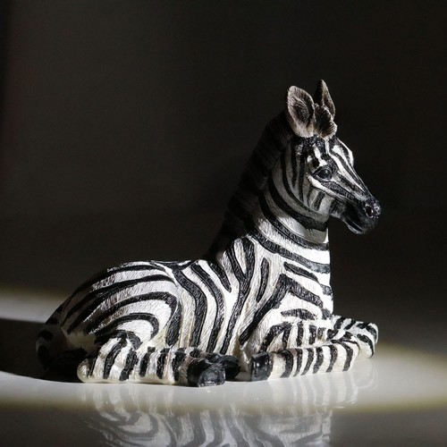 Zebra table sculpture resin - sculpture,