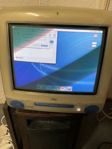 1998 apple imac teal - 1998,