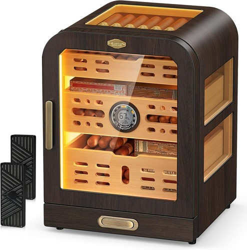 Cigar humidor side windows - cigar, 4