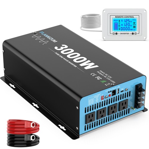 3000w 6000w pure sine - pure, wave