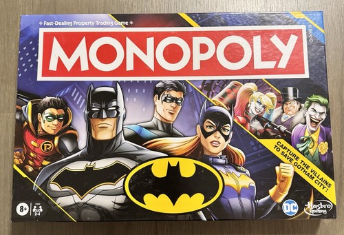 Monopoly batman board - monopoly, game