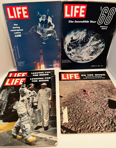 Vintage life magazines space - vintage,