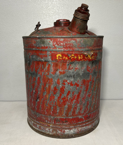 Vintage galvanized metal - vintage, gas