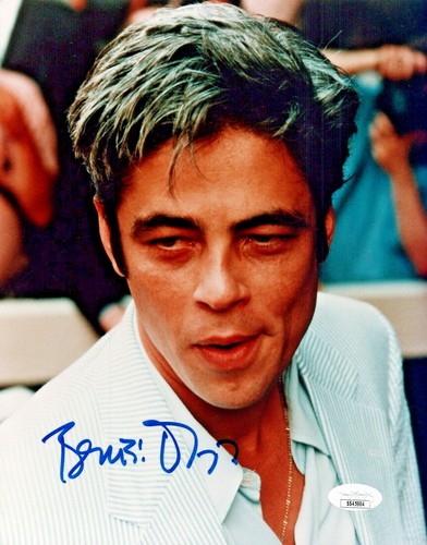 Benicio del toro actor - benicio, signed